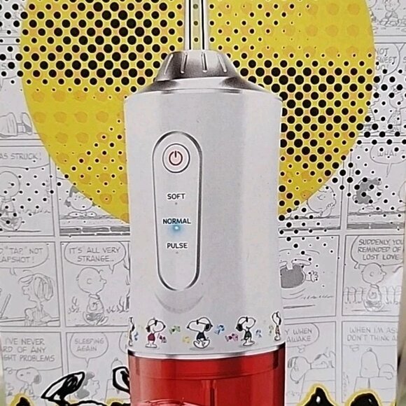 Peanuts Snoopy Joe Cool Electric Water Flosser USB Rechargeable - NIB - Picture 1 of 6